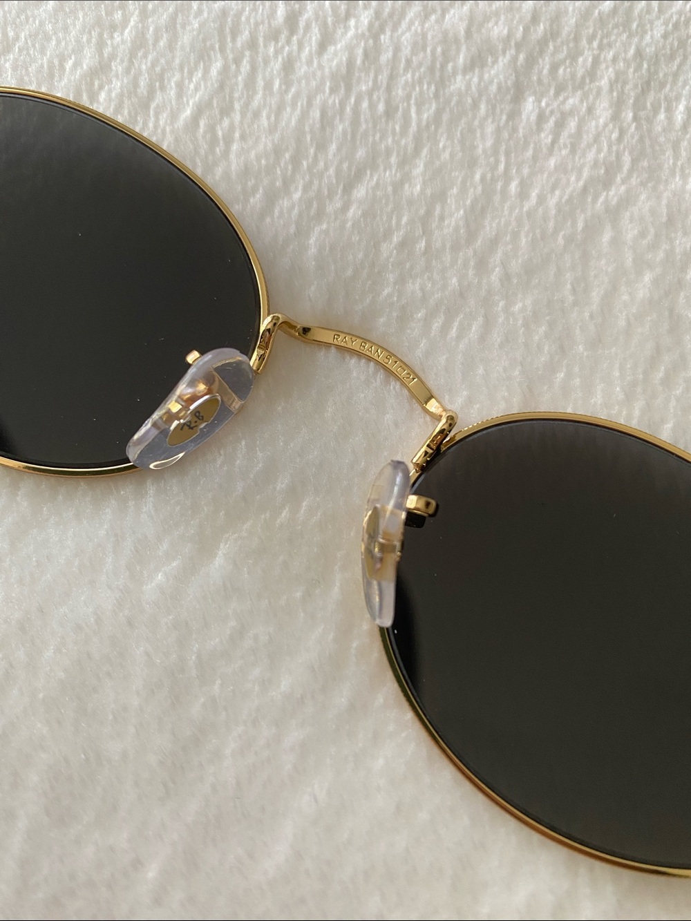 Ray-Ban Oval Flat Lenses Sunglasses | Unisex | RB3547N, Arista Gold/Dark Gray - Picture 11 of 15